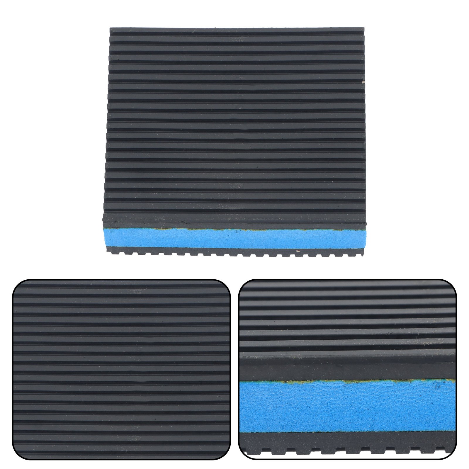8 Pack Heavy Duty Anti Vibration Pads 4 x 4 x 7/8 Inches EVA Rubber Pad