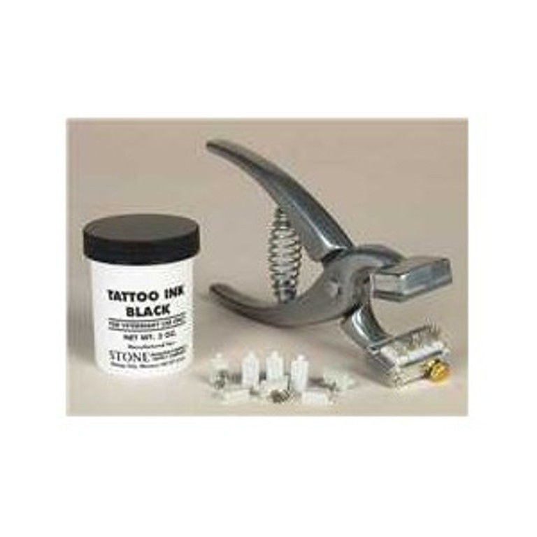 Pet Tattoo Kit #300 w/o Ear Release Small Animal 4 Space