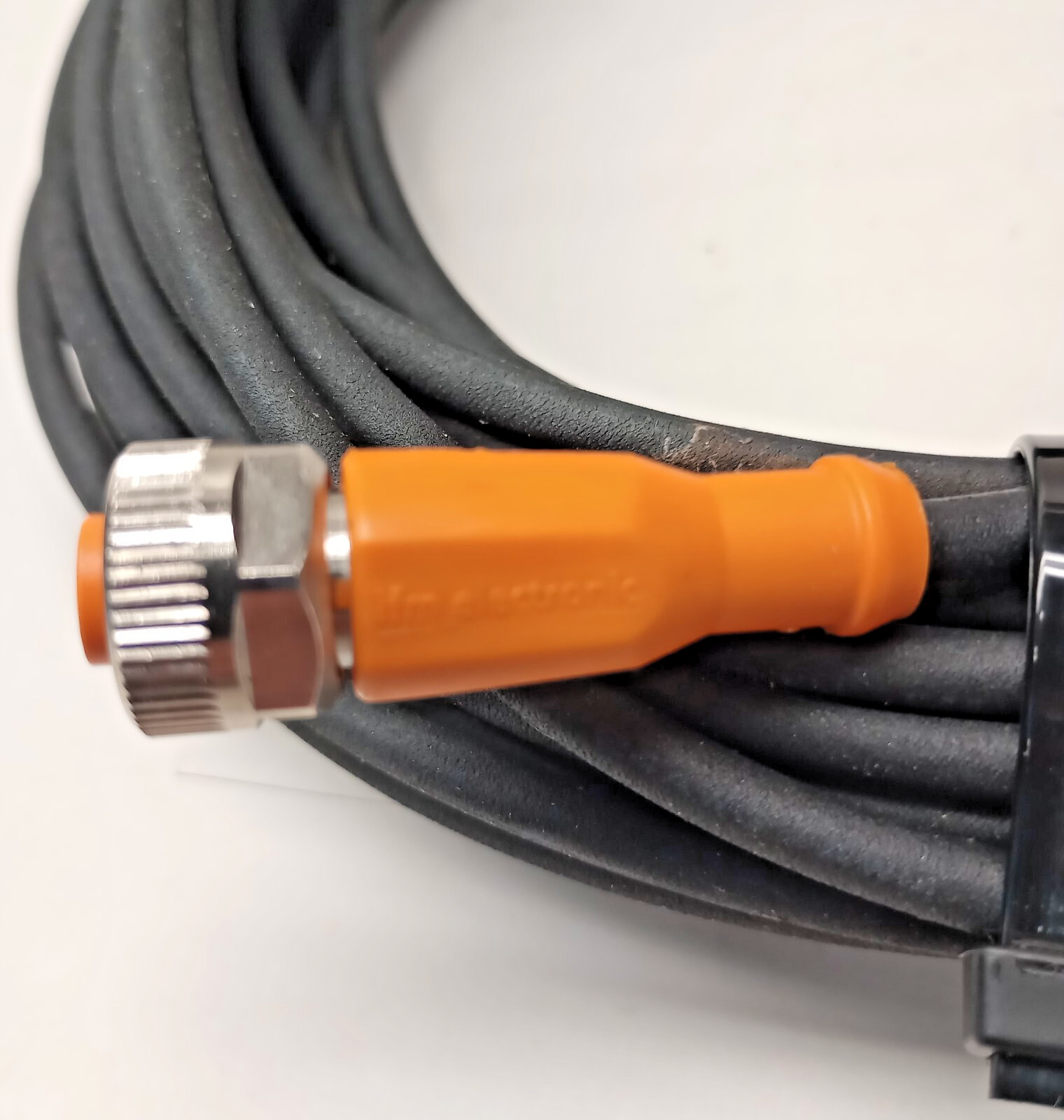 IFM Efector EVC629 Used Cable Single Ended Cordset M12 Female to Pigtail 20m 5-w