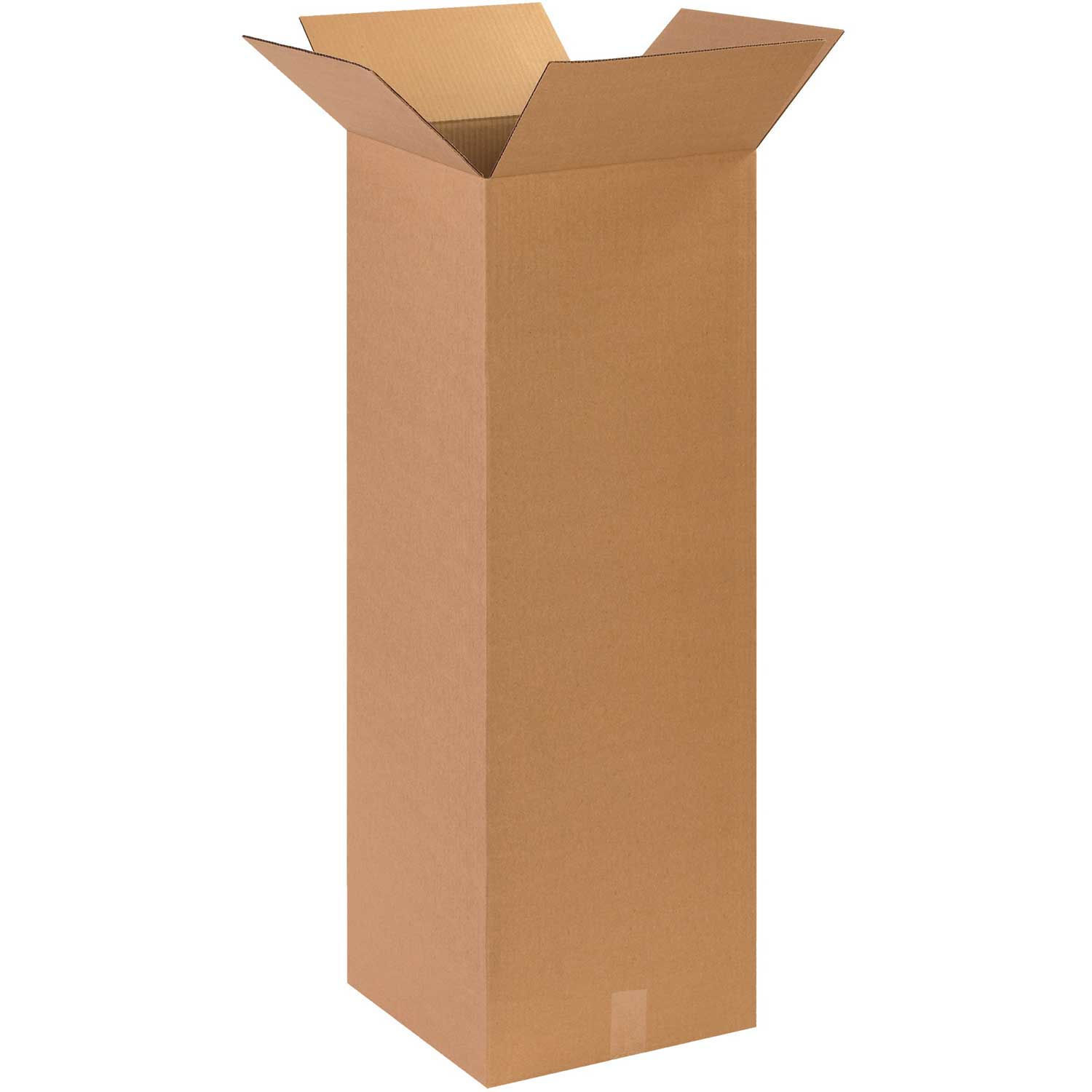 14″ x 14″ x 36″ Tall Cardboard Corrugated Boxes Lot of 15