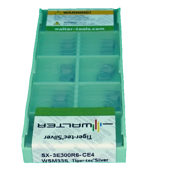WALTER GROOVING INSERT SX-3E300R6-CE4 WSM33S MADE IN GERMANY NEW 10 pcs.