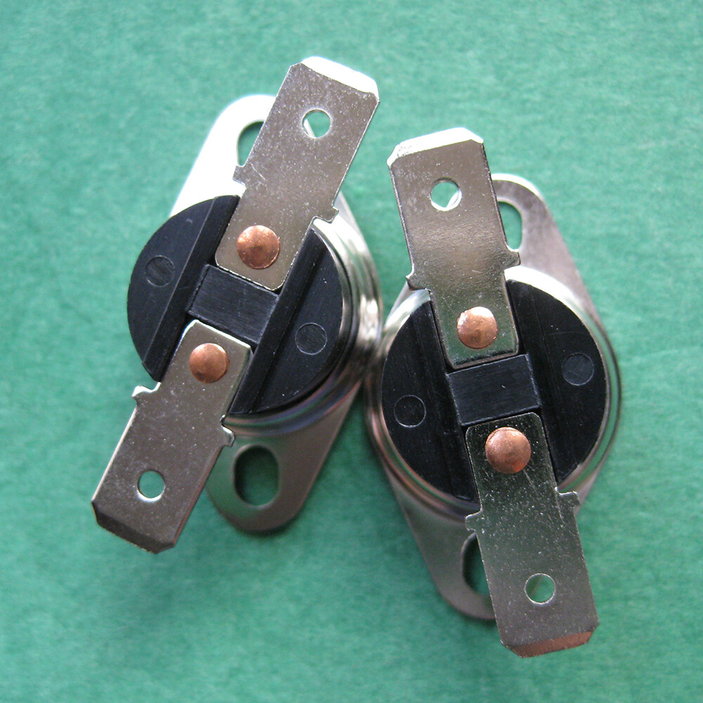 2pcs KSD301 80°C / 176°F Degree Celsius N.C. Temperature Switch Thermostat