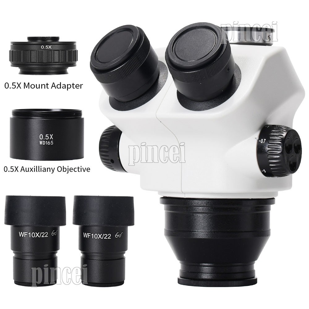 HY-5100-HG7045 7-50X Slide-rail Base Microscope Stand Digital Camera