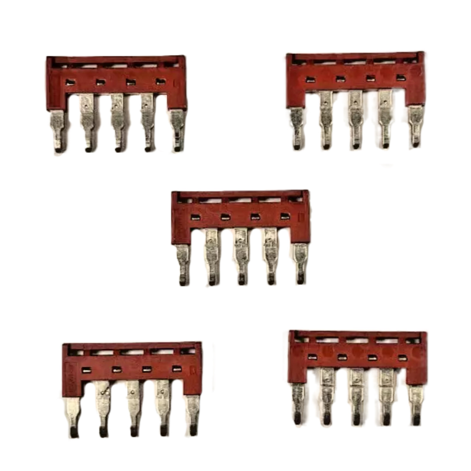 DIN Rail Terminal Block Jumpers 5 Quantity DSS4N-05P Dinkle 10 AWG 5 Pole DK4N