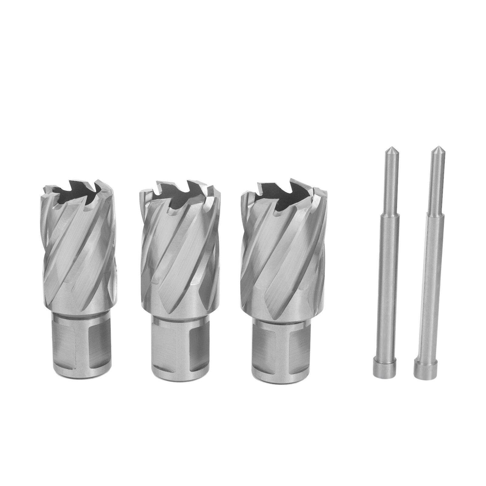 13Pcs/Set Annular Cutter 7/16 to 1-1/16» Cutting Diameter Straight Shank cutter