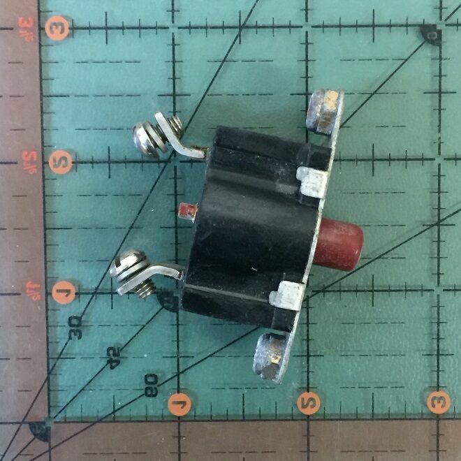 Klixon Aircraft Circuit Breaker PSM-15 / 43A8304-15 Vintage 15A NOS 15 Amp