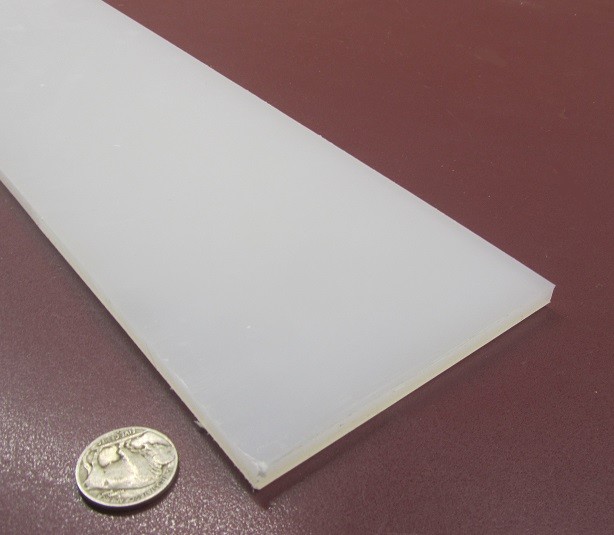 Polypropylene Bar 1/4″ (.250″) Thick x 4.00″ Wide x 48″ Long, 4 pcs, 16 feet