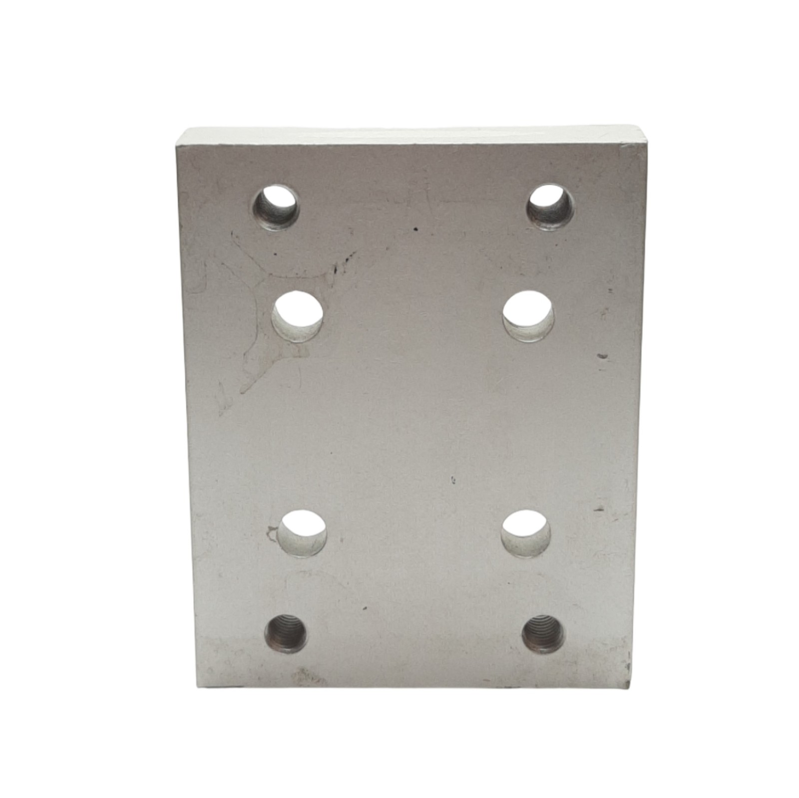 80/20 2420 15 Series Flange Mount Caster Base Plate, 3.750in x 3.00in x 0.750in