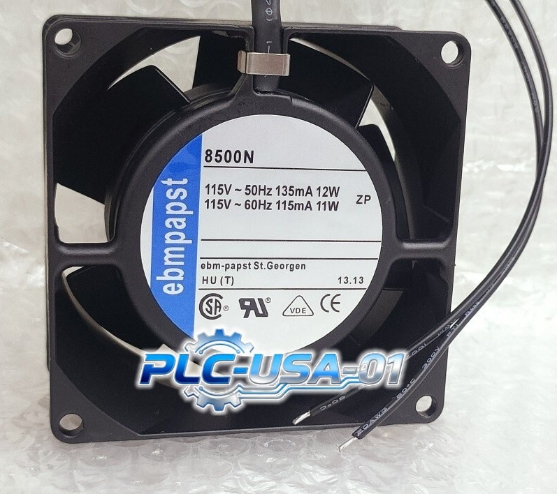 1PCS Brand New Ebmpapst 8500N Fan 115VAC 12W 135mA 2wire Deliver quickly