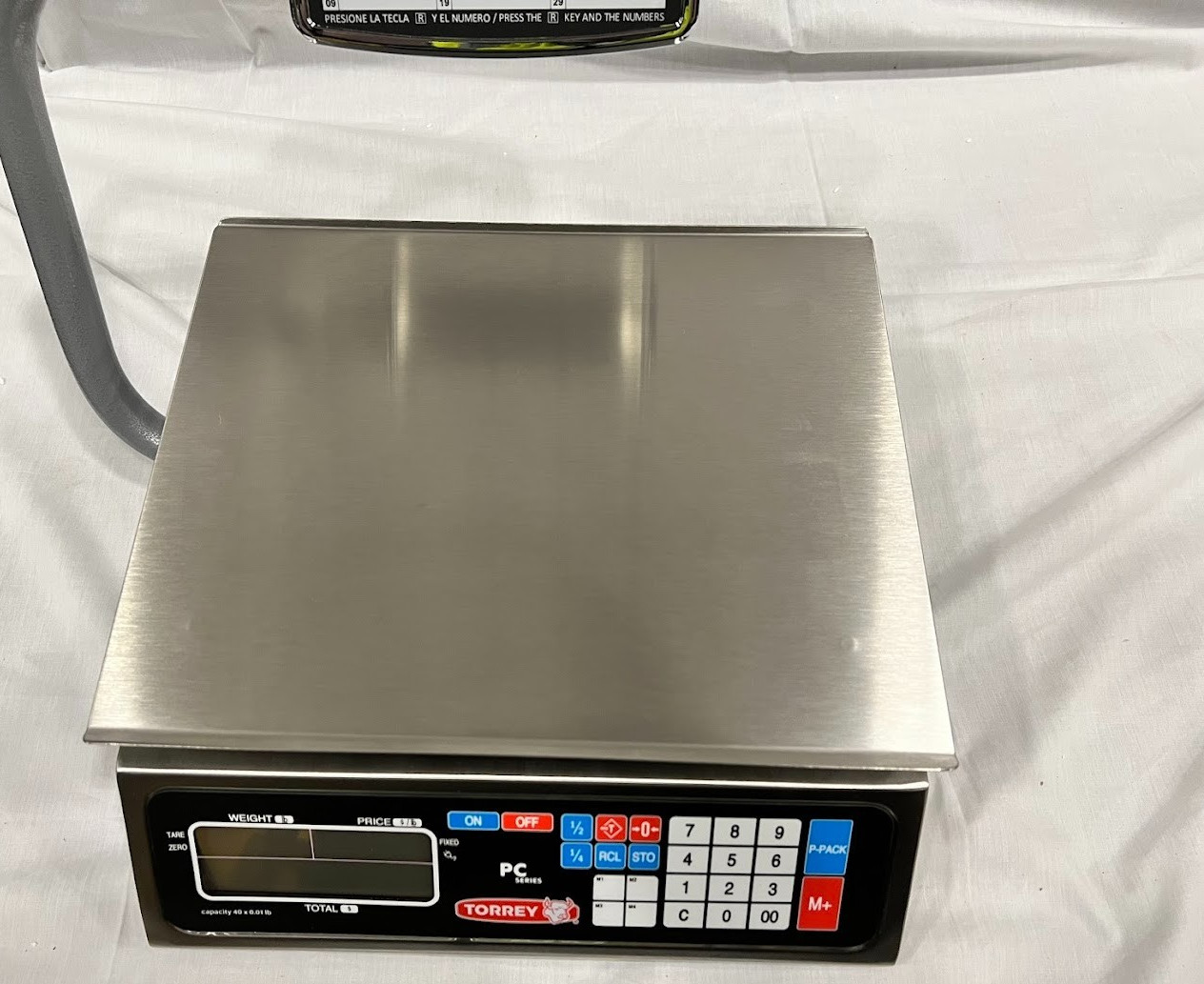 Tor Rey PC-40LT 40 lb. Digital Price Computing Scale, Legal for Trade
