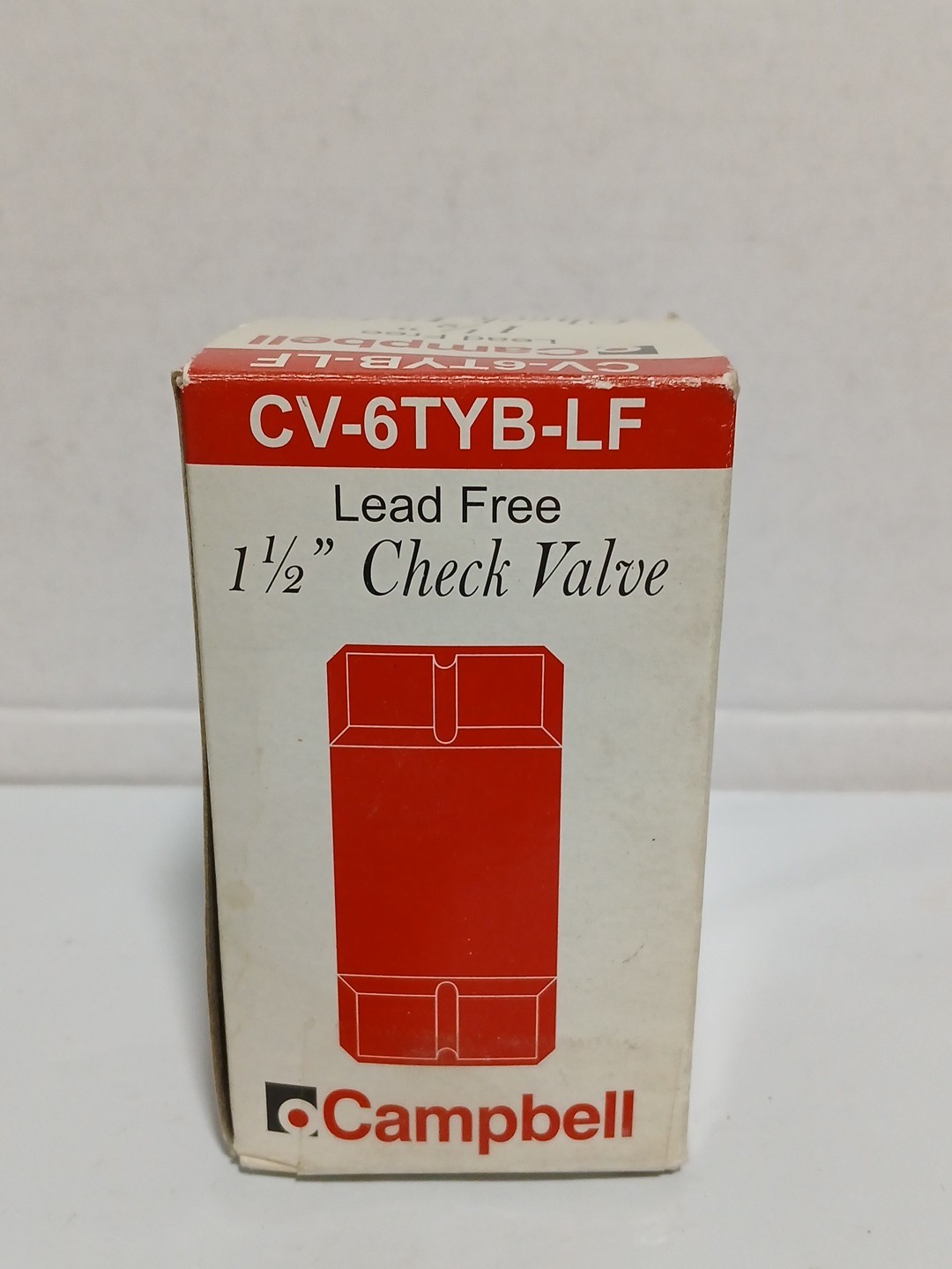 NEW Campbell CV-6TYBLF 1- 1/2″ Lead Free Check Valve