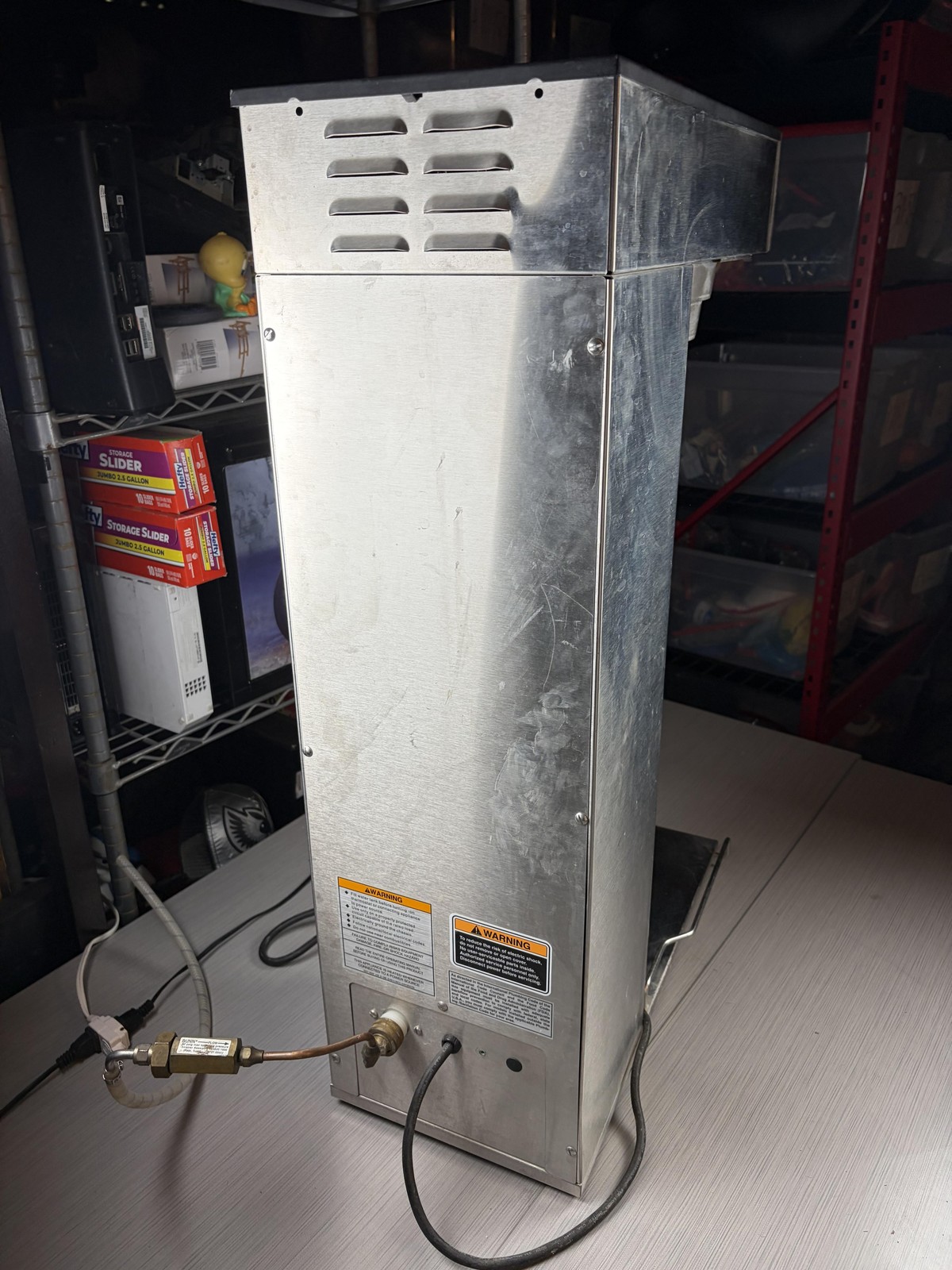 BUNN TB3 Commercial Iced Tea Brewer 120V 1600W 29in Stainless Made USA Machine