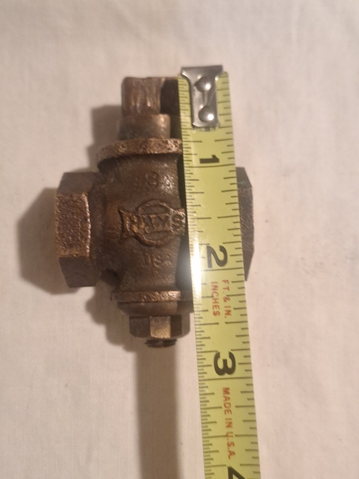Hays Industrial Bronze/ Brass Heavy Duty Plug Valve Water/ Fuel/GasCock