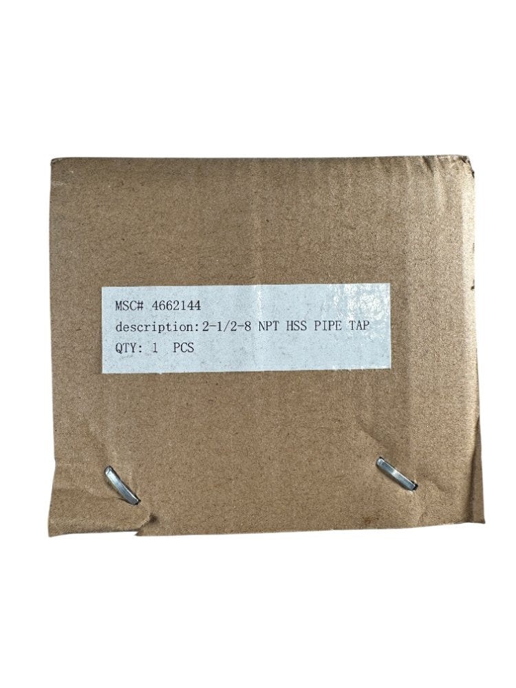Interstate 2-1/2-8 NPT HSS Pipe Tap 4662144