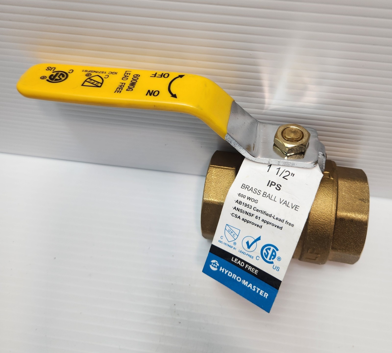 » ON SALE DAY » 1-1/2″ IPS BALL VALVE ( 600 WOG ) ONLY SALE BOX OF 7 PCS.