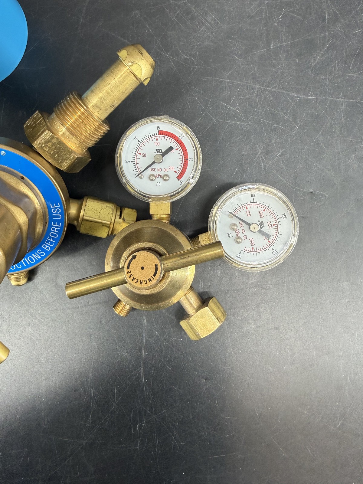 Turbo Torch TPR250 500 580 Inert Gas Purge Pressure Regulator 250 Series