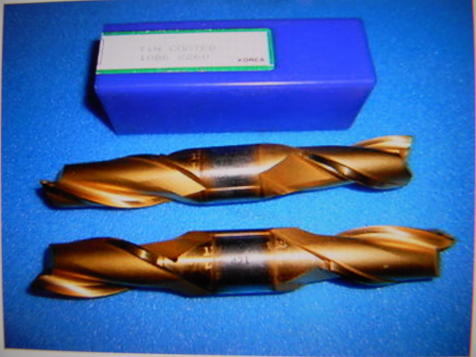 Value Collection Double End Mill 13/16" Dia. x1-9/16" LOC HSS 2FL TiN