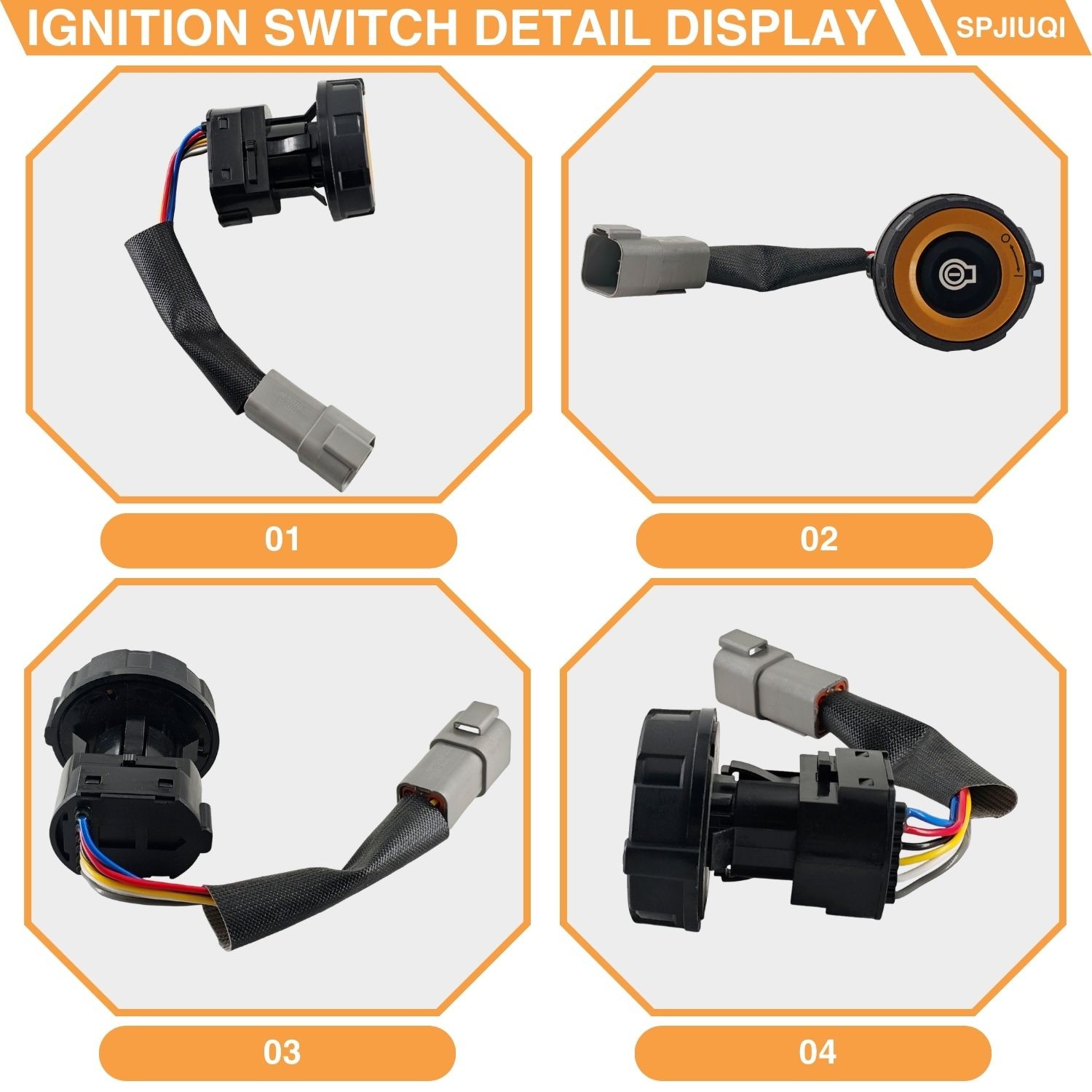 5265708 Ignition Switch for Caterpillar Excavator320 323 330 336 340 345 349 352