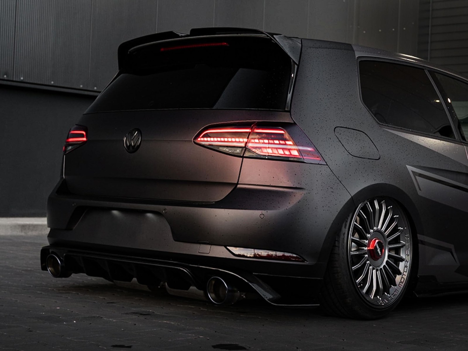 VViViD+ Matte Demon Black Premium Vinyl Wrap Film (1ft x 5ft) 1ft x 5ft