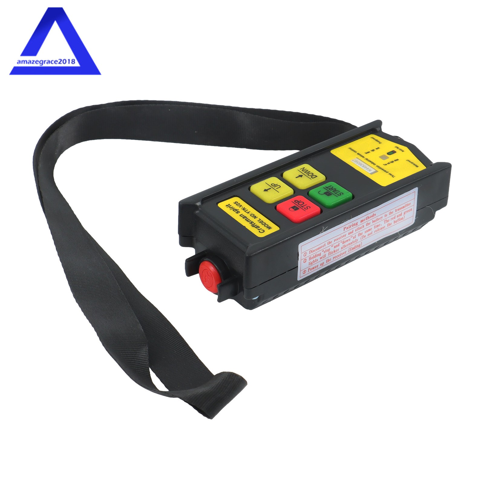 1320lbs Electric Hoist & Wireless Remote Control,110V 40ft/20ft Lifting Height
