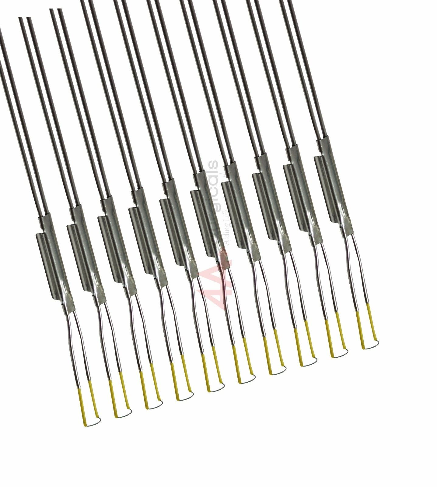 4A CUTTING LOOP DOUBLE STEM MONOPOLAR UROLOGY SET OF 10_