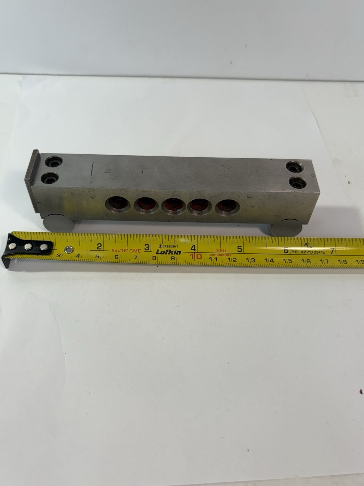 Sine Bar. High Precision 5.000” centerline 1.”x1.” 5.75