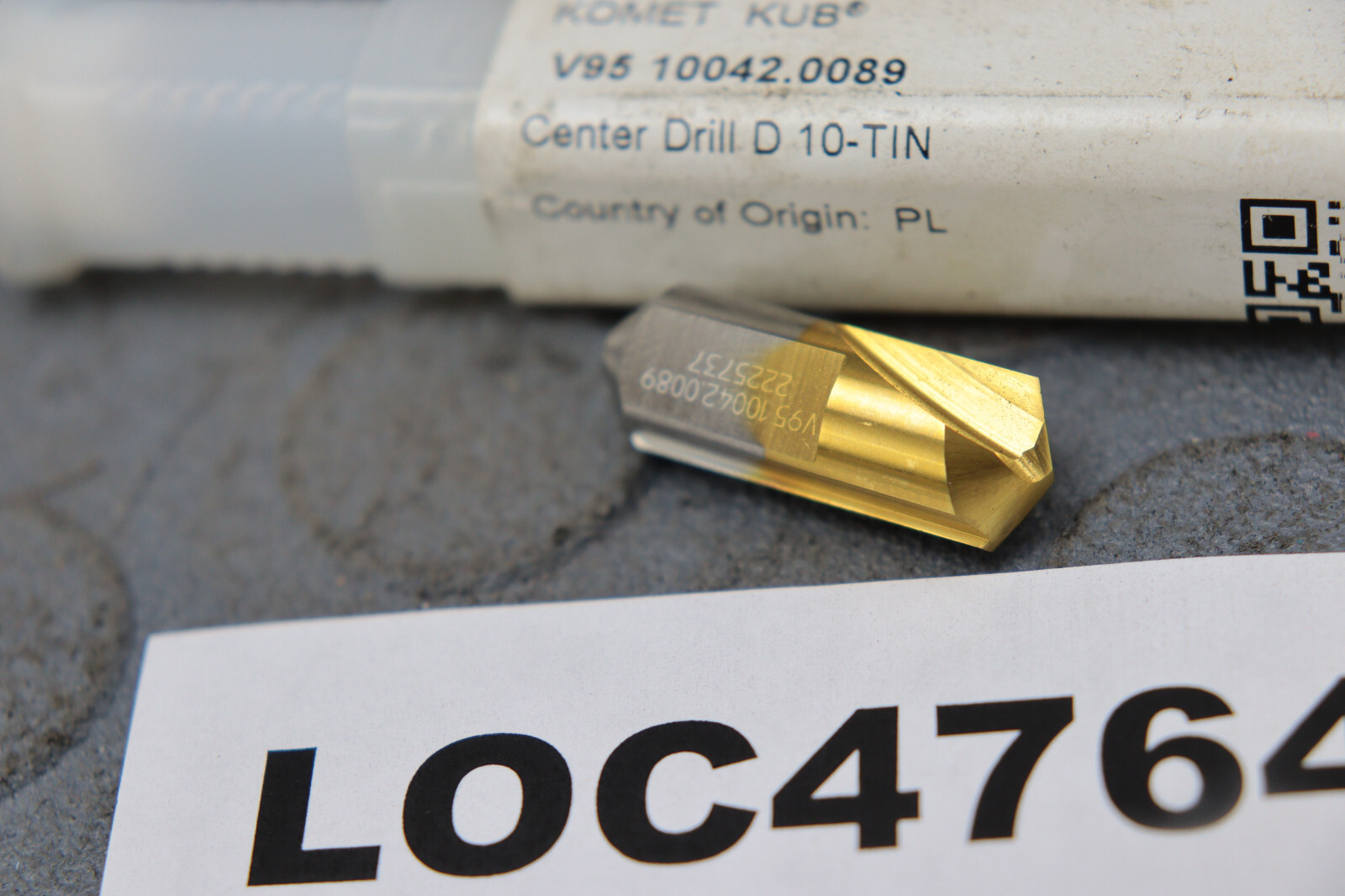 KOMET KUB V95 10042.0089 CENTER CENTRING TIP D 8-TIN LOC4764