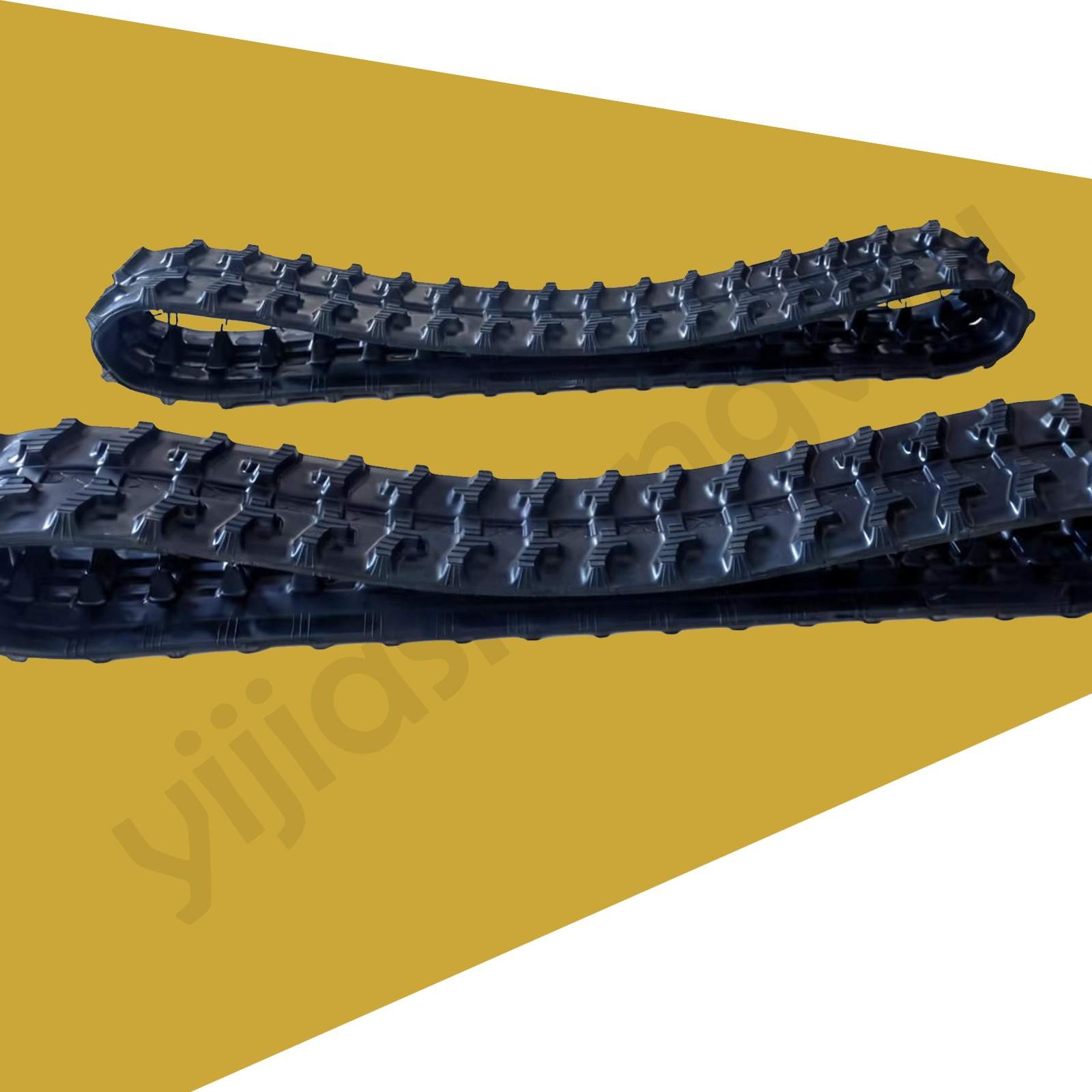 180*72*37 Size Two Pcs Rubber Track for Mini Mini Excavator