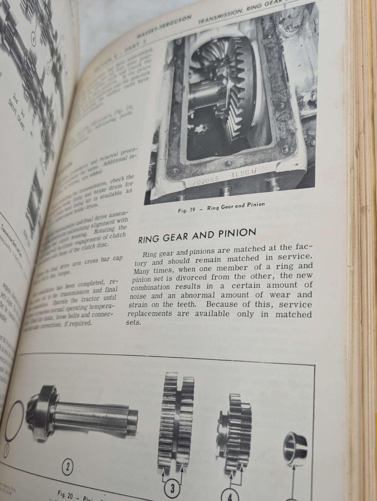 Massey-Ferguson Technical Maintenance Service Manual 5 Volumes Tractors+ MF 1969