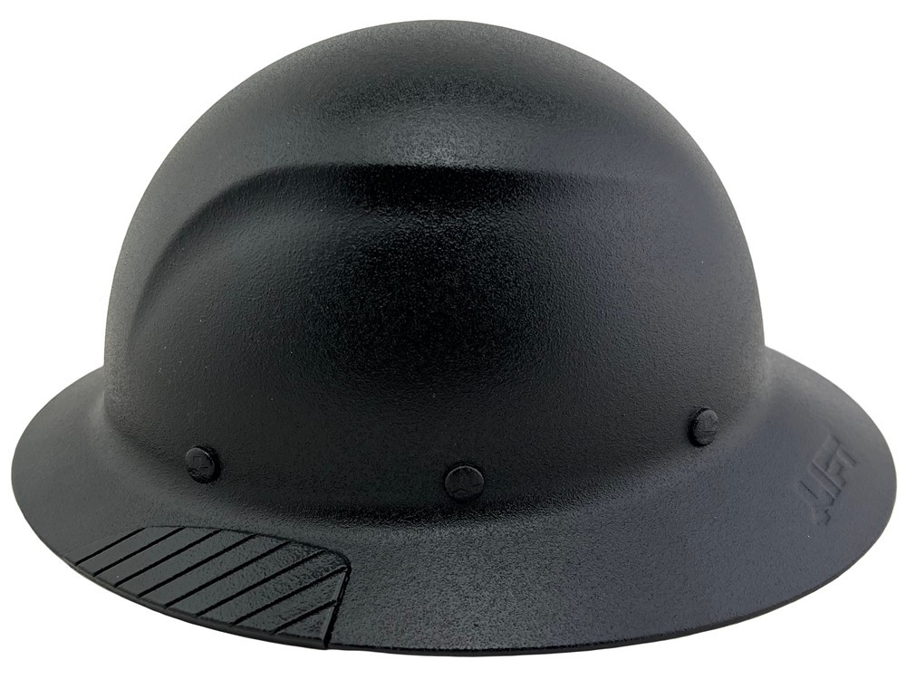 DAX Fiberglass Composite Lift Safety Full Brim Hard Hat – Texturd Black
