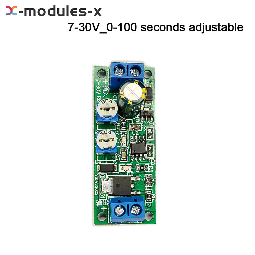 DC7-30V MOS Adjustable Cycle Timer Delay On/Off Switch Power Supply Relay Module