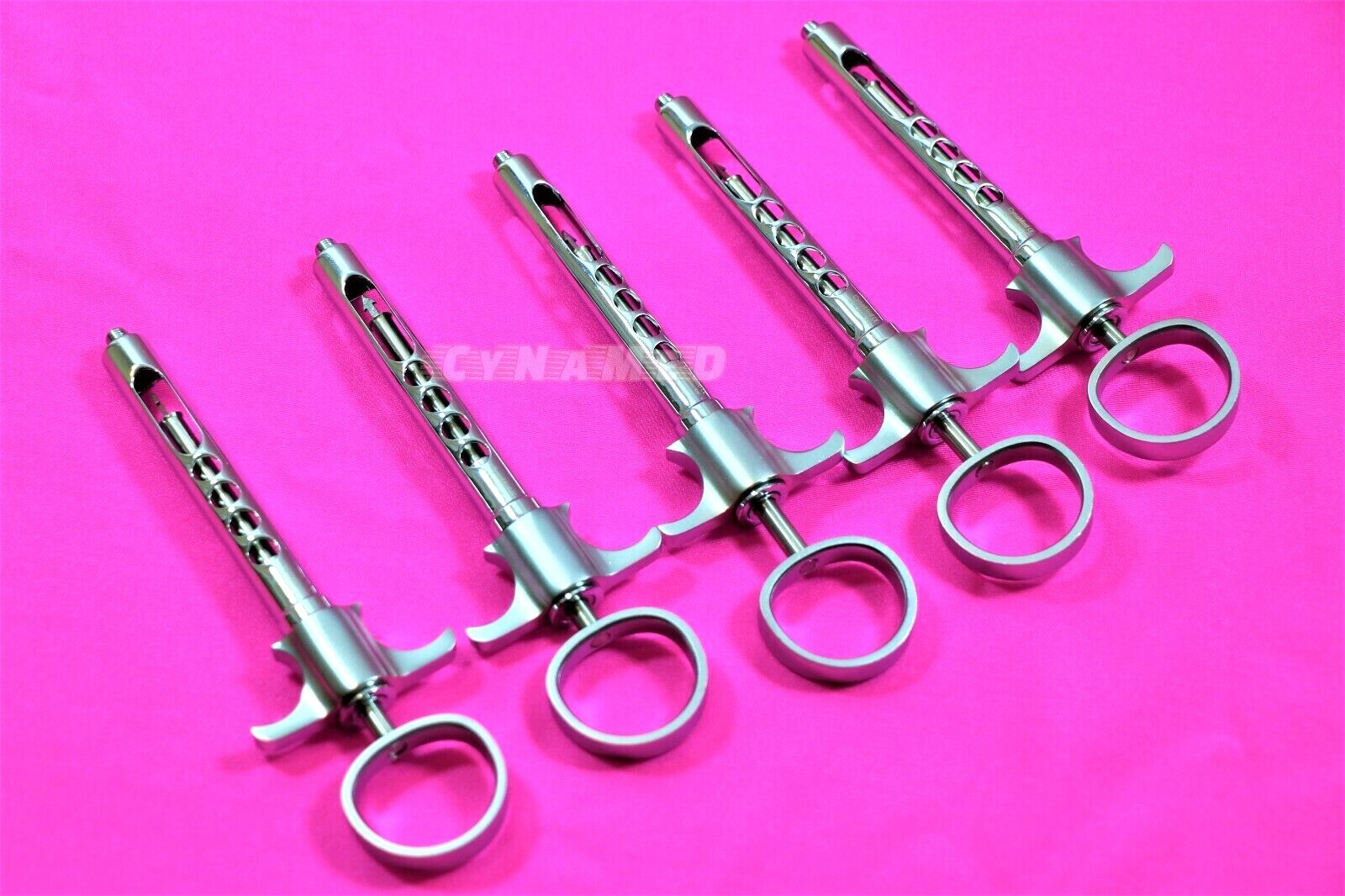 5 HEAVY DUTY GERMAN Dental Syringes Anesthetic Self-Aspirating 1.8ml-DENTAL INST