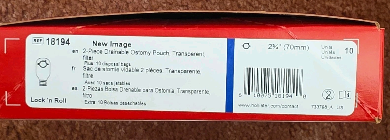 Hollister Ostomy Supplies 18374, 8958, 7299, 15304, 11704 and 18194