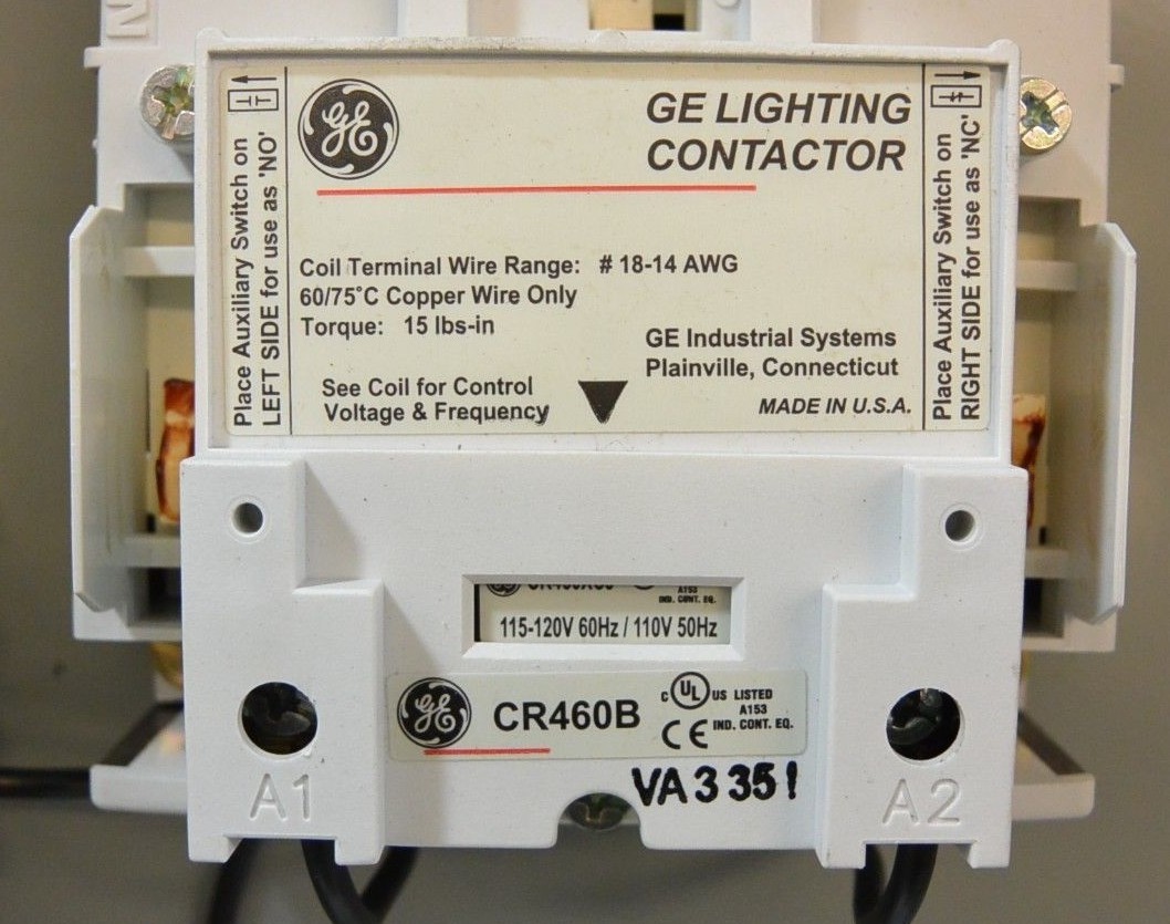GE Electrically Held Lighting Contactor CR460B CR463L20AJA14A0 Nema 1 Enc. NEW!