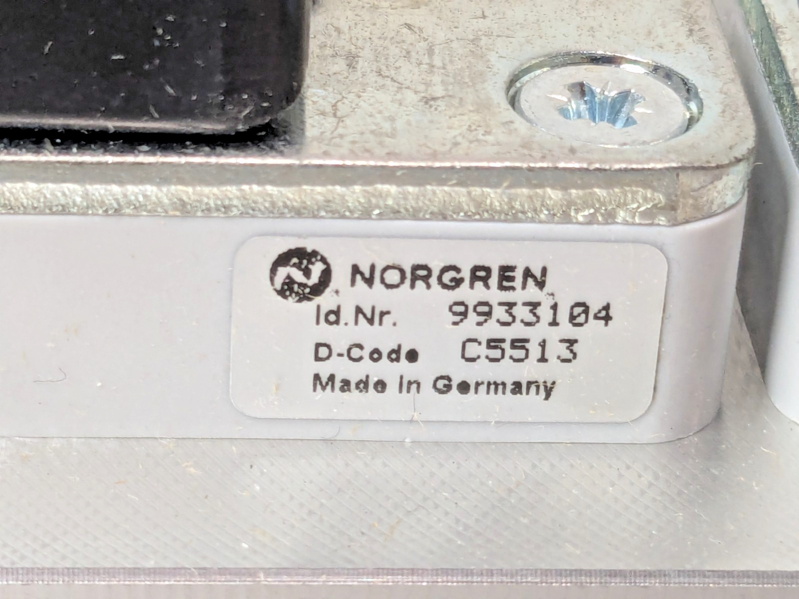 Norgren Press Safety Valve 2 Positions 120VAC 2493039020112060