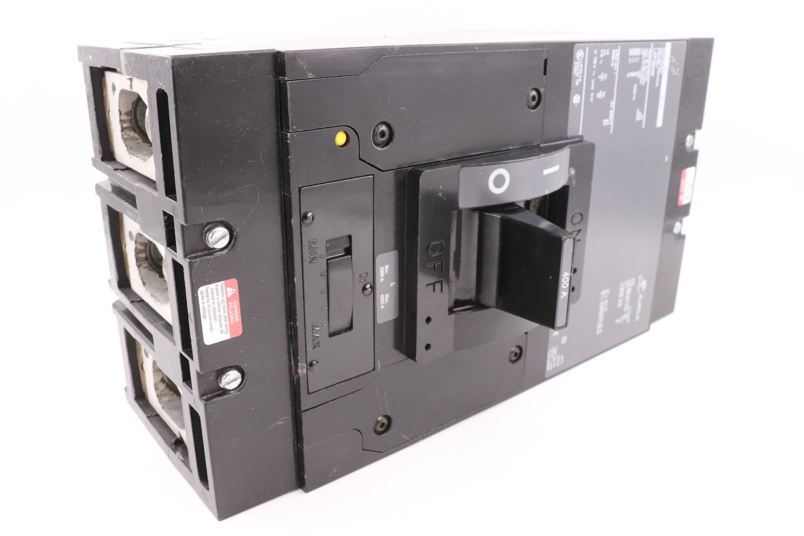 SQUARE D LAP36400 400A 3-POLE CIRCUIT BREAKER, 30KA@480V