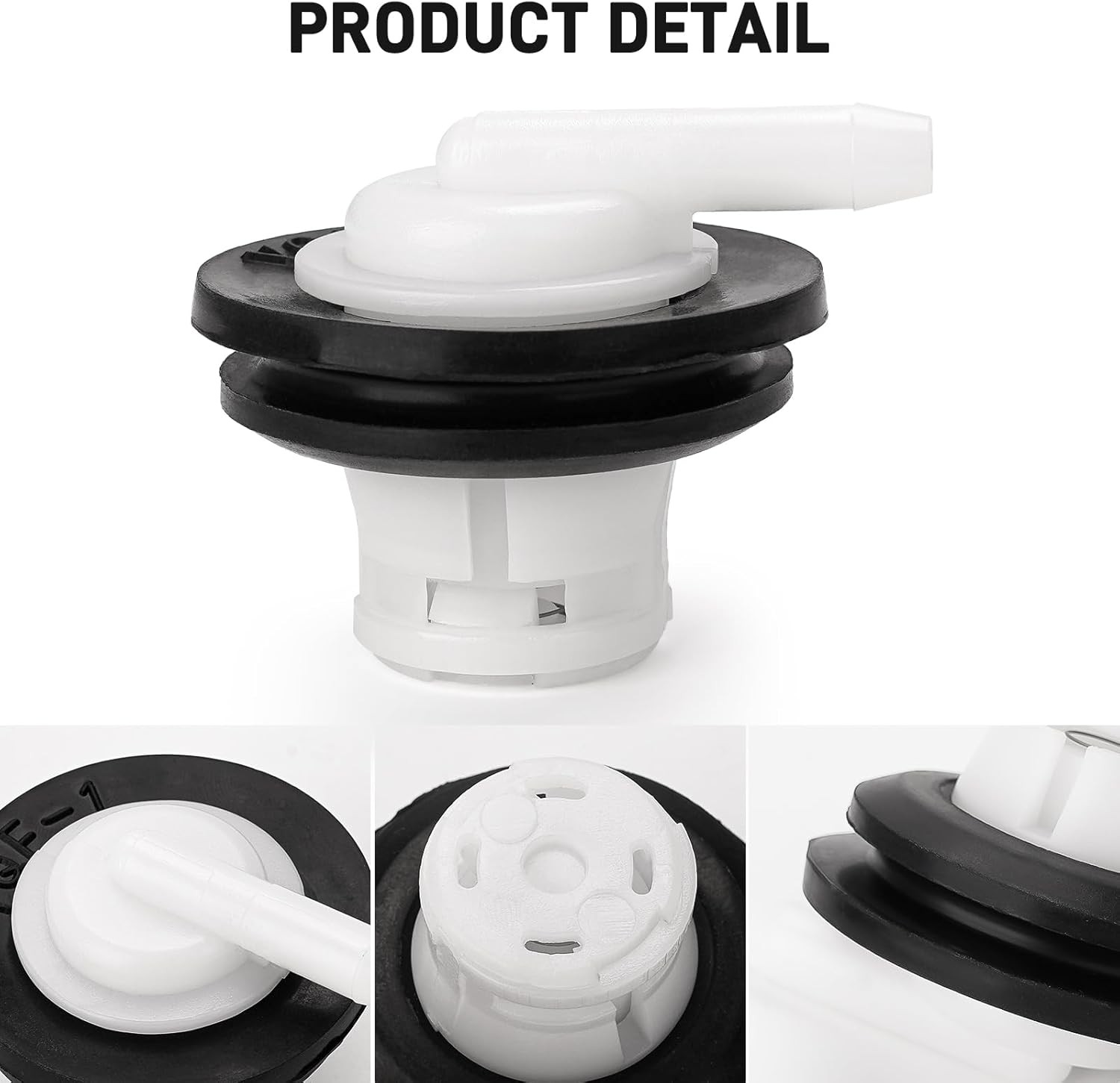 1Pcs Fuel Tank Vent with Grommet Seal for Truck 1980-1996 Model: For Ford 1PCS