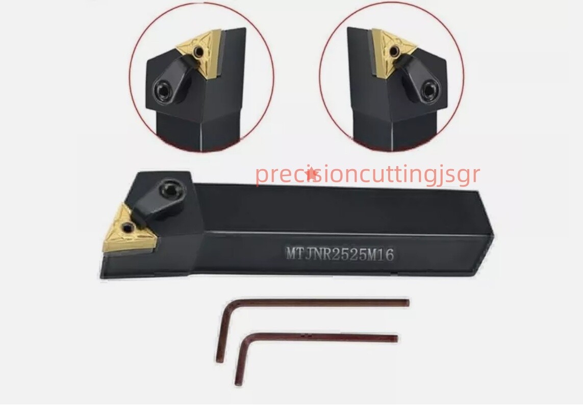 25MM 93° MTJNR CNC Lathe External Turning Tool Holder +TNMG160404 carbide insert