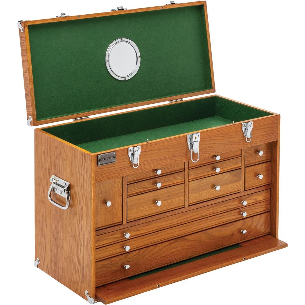 T33971 26″ Series 12-Drawer Red Oak Tool Chest