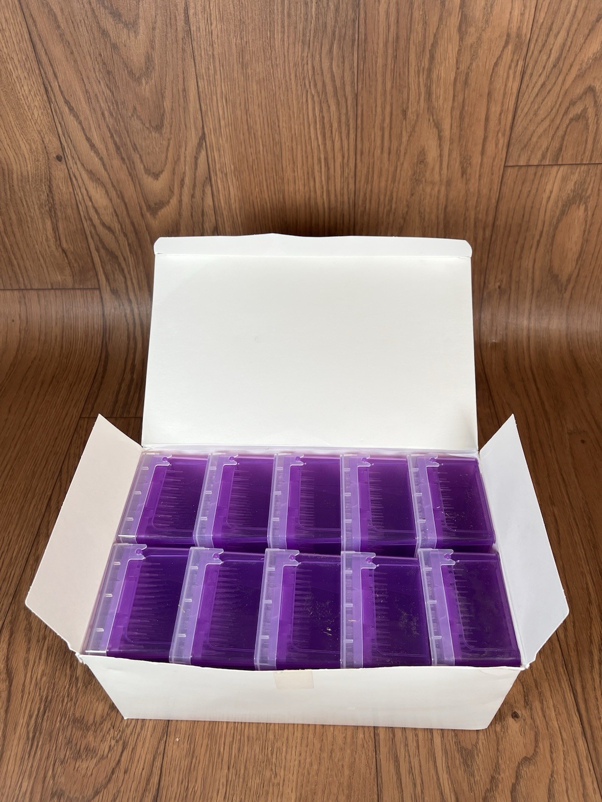 VWR 0.1-10ul PIPETTE TIP MICROPOINT, GRADUATED, CLEAR 960 (10 racks of 96)