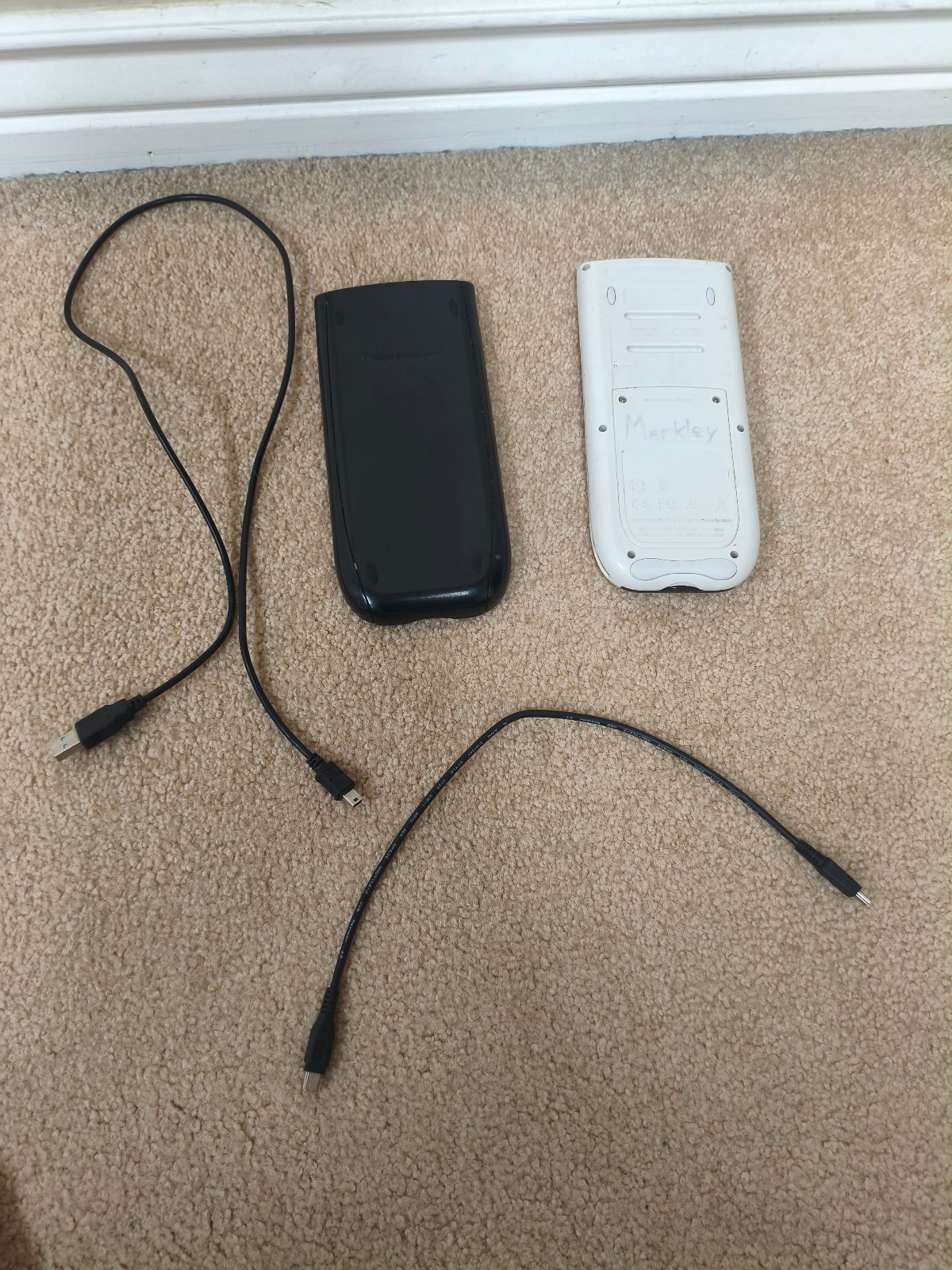 TI-84 Plus C Silver Edition – Black (Small Scratch) Charging/Connection Cable