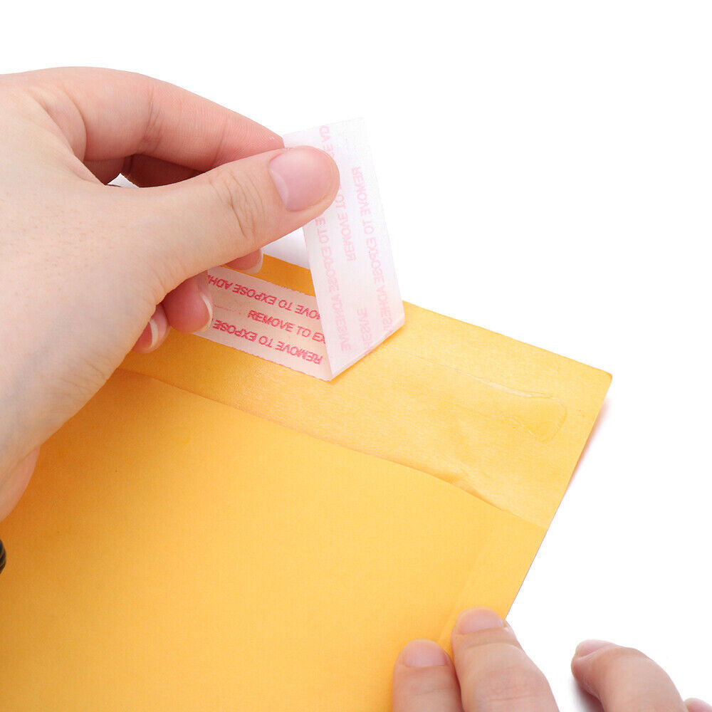 25 50 100 Packs Padded Envelopes Kraft Bubble Mailers Shipping Mailing Bags
