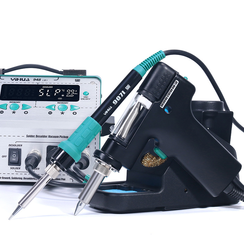 YIHUA 948-II Desoldering Suction Gun Heat Air Gun Soldering Iron Rework Station