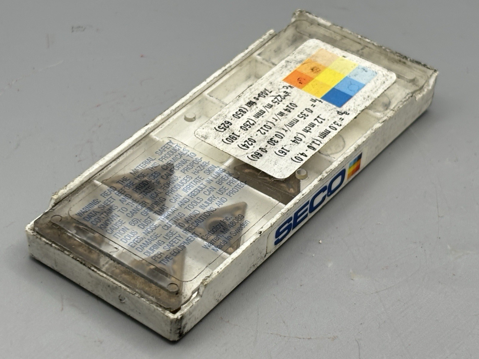 SECO TNMG 332-MR7 TK2000 Carbide Turning Inserts TNMG 160408-MR7 (Box of 5)