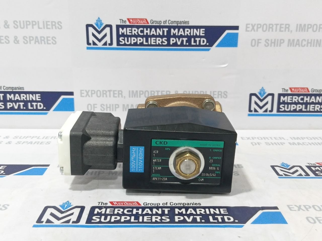 CKD APK11-20A Solenoid Valve 100V 50/60Hz 110V 60Hz