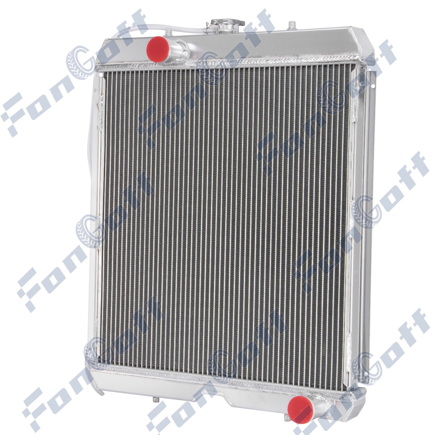 3ROW RADIATOR FIT NEW HOLLAND SKID STEER LOADER C175 C185 CASE 410 420 430,440