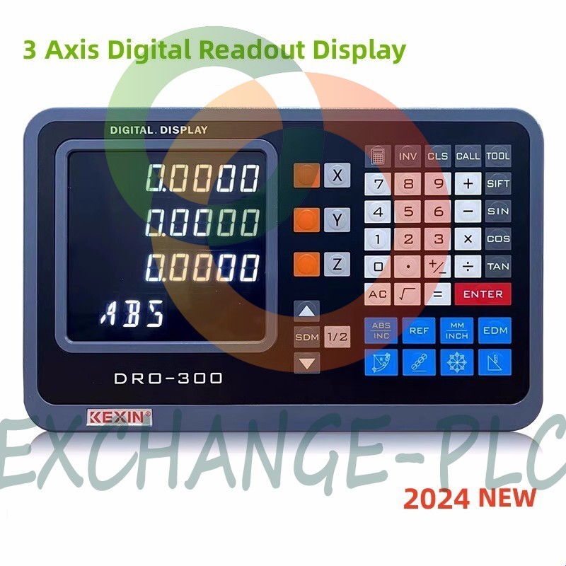 TTL DRO Display Kit CNC Milling Lathe 2/3 Axis Digital Readout 5um Linear Scale