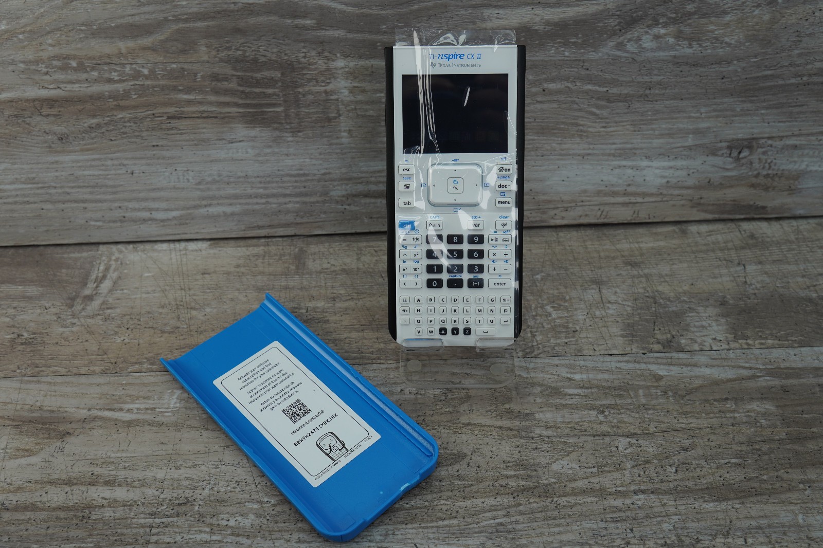Texas Instruments TI-Nspire CX II Graphing Calculator White/Blue Free Shipping!