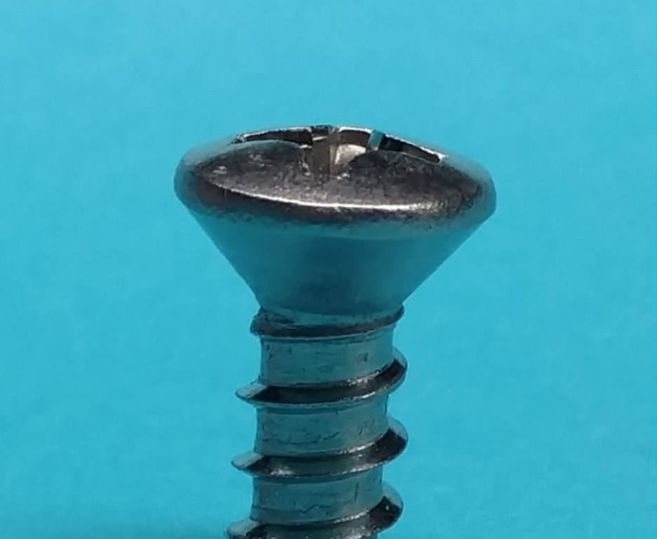 Sheet Metal Screws Oval Head Phillips Drive Stainless Steel #6 x 3/4″ Qty 100
