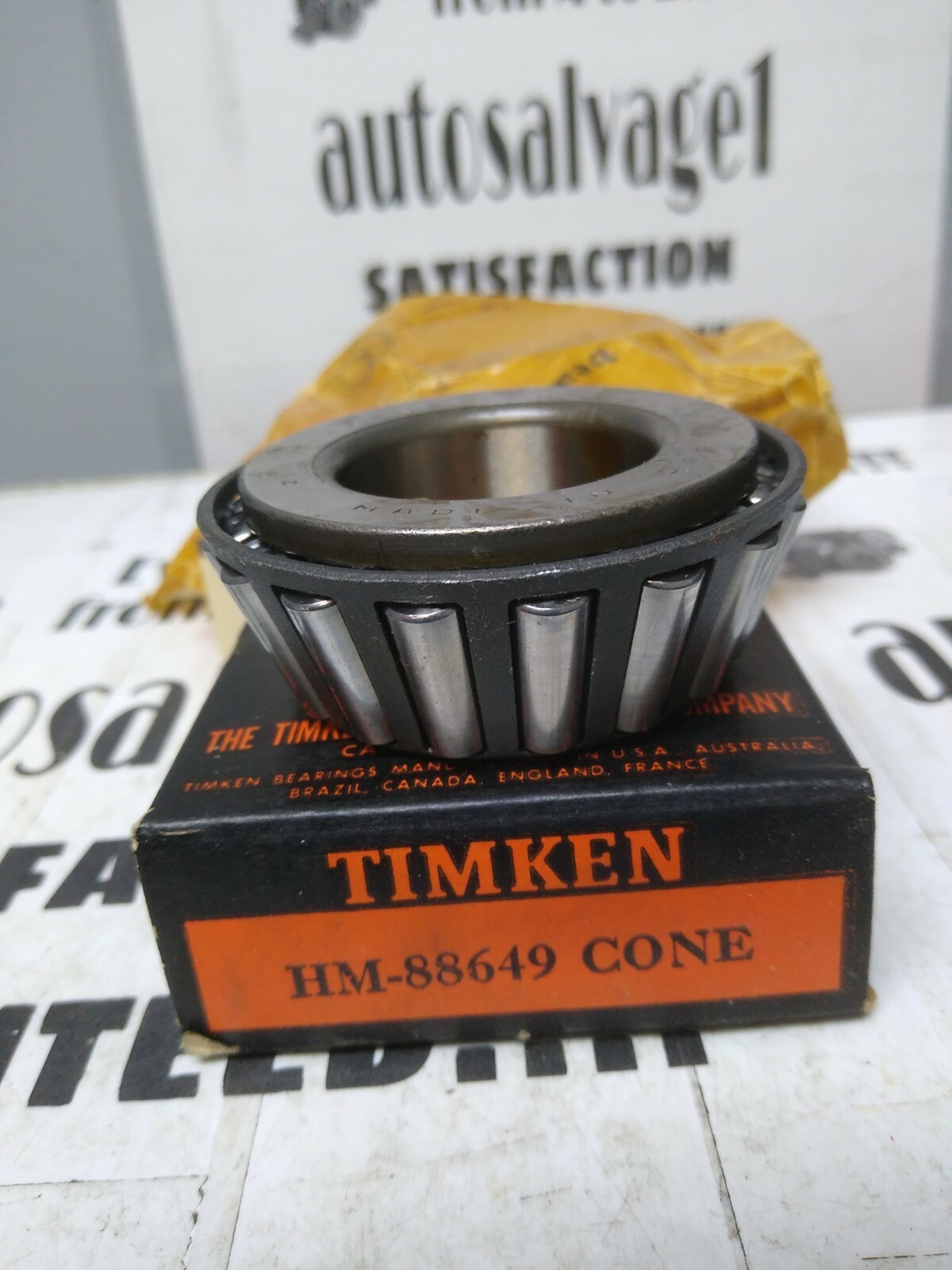 Timken,HM-88649,Roller Bearing Cone NOS